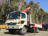 HINO Ranger Truck (With 4 Steps Of Cranes) TKG-FC9JKAP 2017 63,329km_1