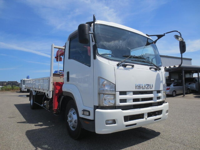 ISUZU Forward Truck (With 4 Steps Of Cranes) TKG-FRR90S1 2013 37,516km