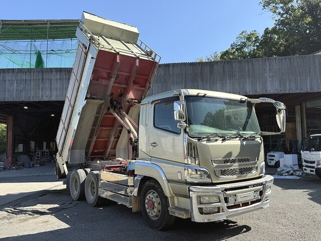 MITSUBISHI FUSO Super Great Dump QKG-FV50VX 2015 644,000km