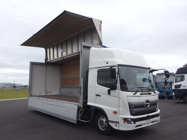 HINO Ranger Aluminum Wing 2PG-FD2ABG 2022 183,624km