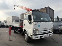 ISUZU Elf Truck (With 4 Steps Of Cranes) TKG-NKR85R 2012 9,645km_1