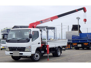 MITSUBISHI FUSO Canter Truck (With 3 Steps Of Cranes) PDG-FE83DN 2007 39,000km_1