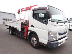 MITSUBISHI FUSO Canter Truck (With 4 Steps Of Cranes) TPG-FEB50 2017 109,600km_1