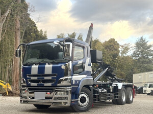 MITSUBISHI FUSO Super Great Container Carrier Truck QPG-FV60VY 2015 587,841km_1