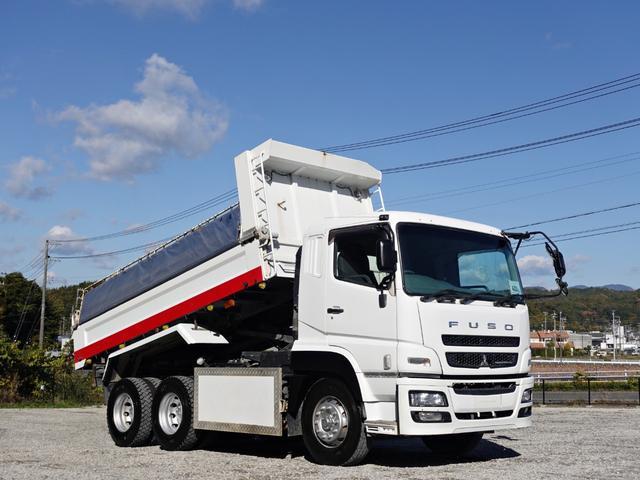 MITSUBISHI FUSO Super Great Dump QKG-FV50VX 2014 450,000km_1
