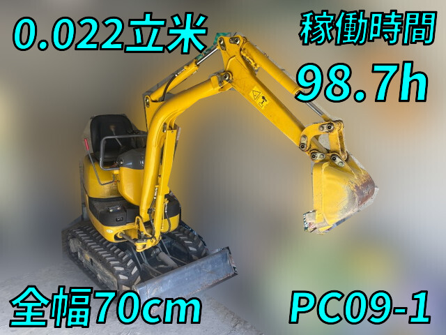 KOMATSU Others Mini Excavator PC09-1 2006 98.7h_1