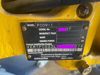 KOMATSU Others Mini Excavator PC09-1 2006 98.7h_16