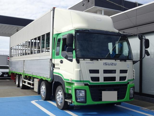 ISUZU Giga Cattle Transport Truck QKG-CYJ77A 2013 822,000km