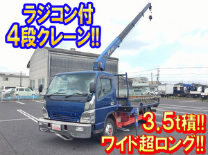 MITSUBISHI FUSO Canter Truck (With 4 Steps Of Cranes) PA-FE83DGY 2007 335,552km_1