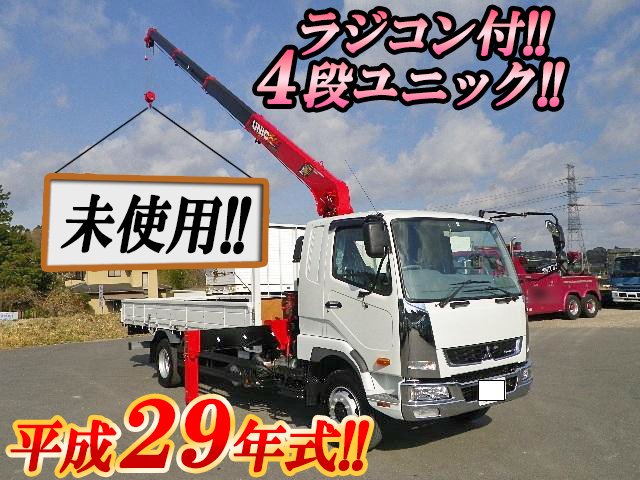 MITSUBISHI FUSO Fighter Truck (With 4 Steps Of Unic Cranes) QKG-FK62FZ 2017 230km