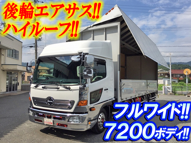 HINO Ranger Aluminum Wing TKG-FD7JPAG 2013 387,896km