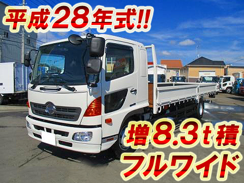 HINO Ranger Flat Body QKG-FE7JPAA 2016 1,000km