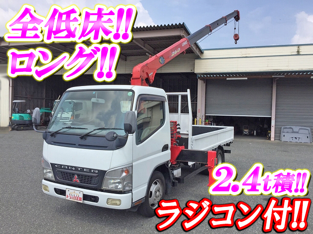 MITSUBISHI FUSO Canter Truck (With 4 Steps Of Unic Cranes) PA-FE72DE 2006 119,464km