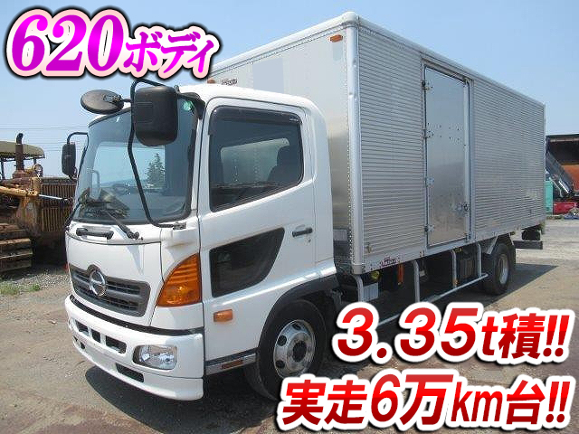 HINO Ranger Aluminum Van SKG-FC9JKAA 2012 63,871km