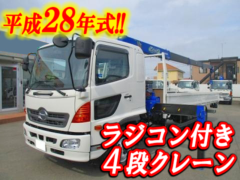 HINO Ranger Truck (With 4 Steps Of Cranes) TKG-FD9JLAA 2016 2,000km