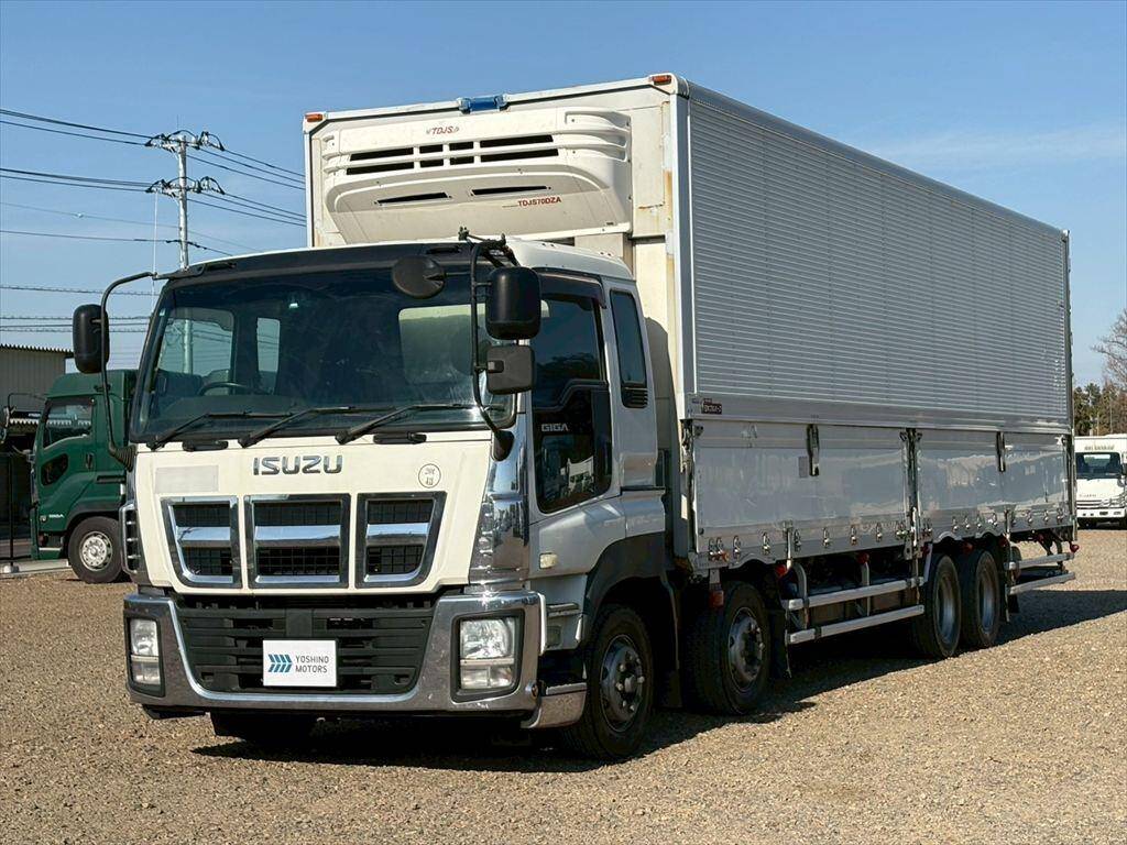 ISUZU Giga Refrigerator & Freezer Wing QKG-CYJ77A 2013 869,000km