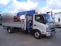 HINO Dutro Truck (With 5 Steps Of Cranes) TKG-XZU730M 2016 59,310km_1