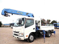 HINO Dutro Truck (With 4 Steps Of Cranes) TKG-XZU640M 2012 129,895km_5