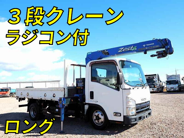 ISUZU Elf Truck (With 3 Steps Of Cranes) TKG-NMR85AN 2013 68,679km