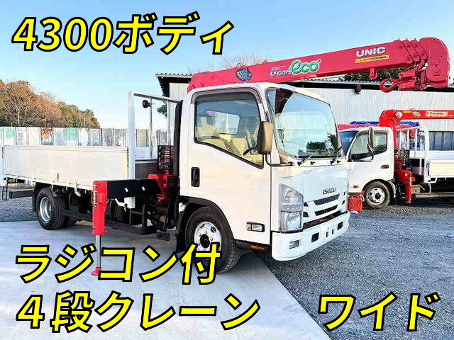 ISUZU Elf Truck (With 4 Steps Of Cranes) TPG-NPR85YN 2017 294,427km