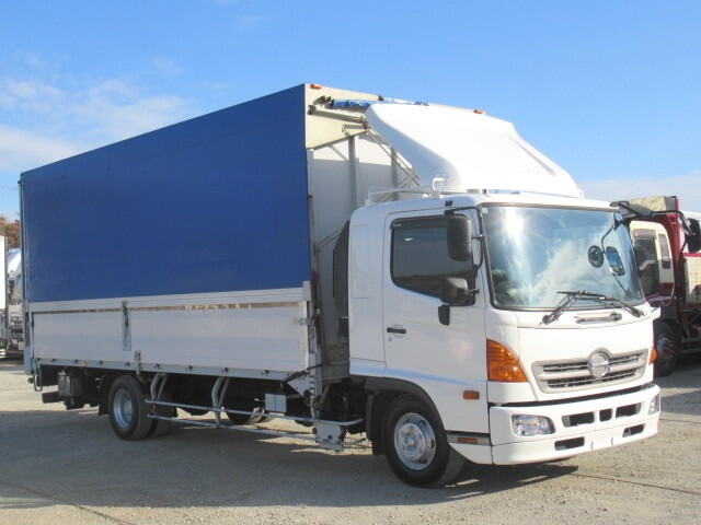 HINO Ranger Covered Wing TKG-FD9JLAA 2012 656,200km