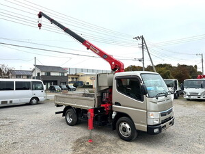 MITSUBISHI FUSO Canter Truck (With 4 Steps Of Cranes) TPG-FEA50 2017 70,743km_1