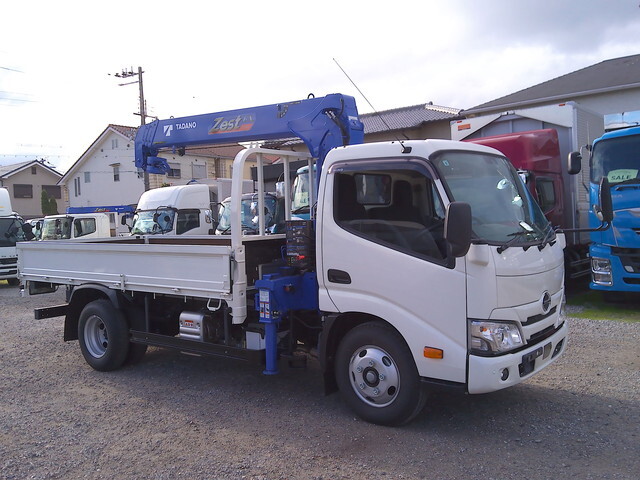 HINO Dutro Truck (With 4 Steps Of Cranes) 2KG-XZU650M 2024 1,230km