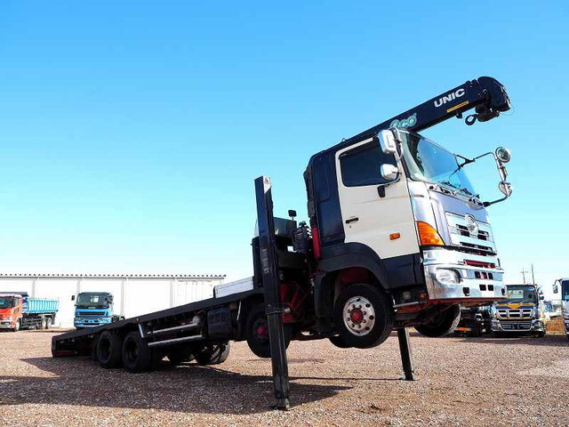 HINO Profia Self Loader (With 3 Steps Of Cranes) LKG-FW1EWBA 2012 587,035km