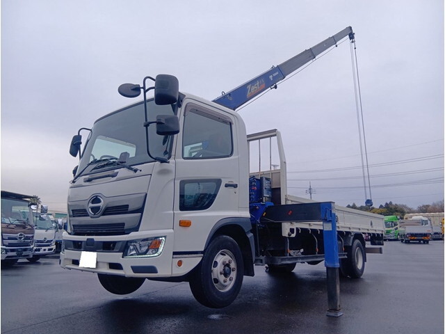 HINO Ranger Truck (With 4 Steps Of Cranes) 2KG-FC2ABA 2021 30,826km