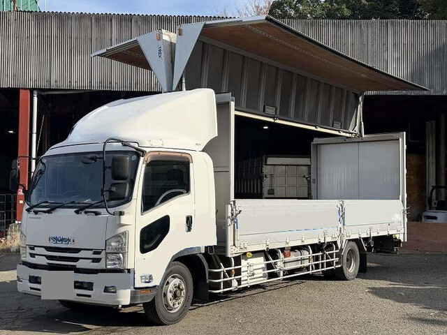 ISUZU Forward Aluminum Van LPG-FTR90T2 2015 357,724km