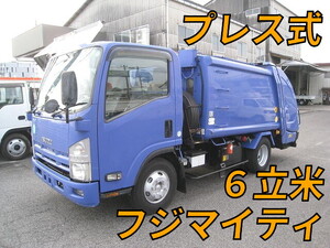 ISUZU Elf Garbage Truck PDG-NPR75N 2009 243,000km_1
