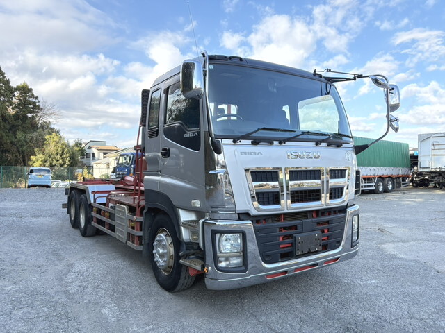 ISUZU Giga Container Carrier Truck QKG-CYZ77AM 2013 327,000km
