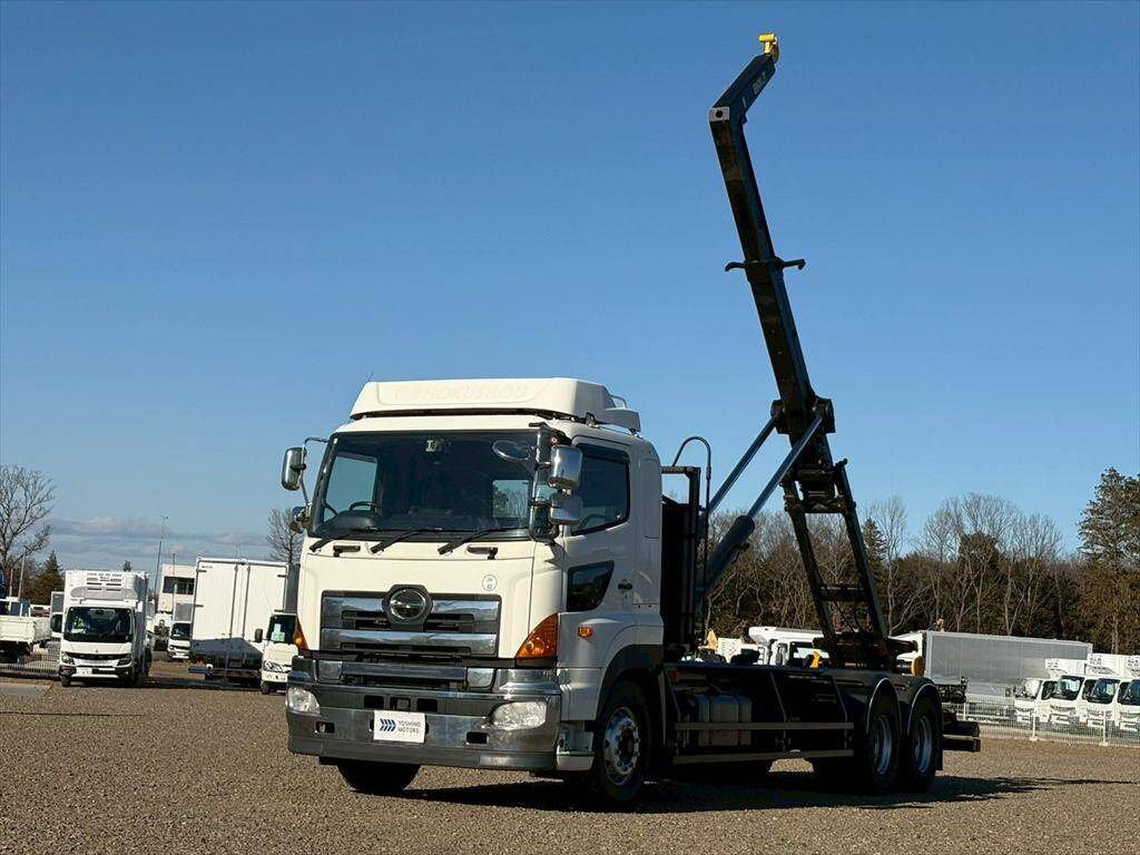 HINO Profia Container Carrier Truck QKG-FS1EWBA 2013 373,000km