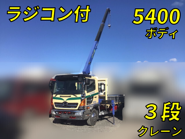 HINO Ranger Truck (With 3 Steps Of Cranes) TKG-FC9JKAP 2013 29,971km