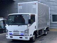 ISUZU Elf Aluminum Van BKG-NPR85AN 2011 128,000km_1