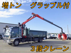 HINO Ranger Truck (With 3 Steps Of Cranes) BDG-FE8JMWA 2009 690,000km_1