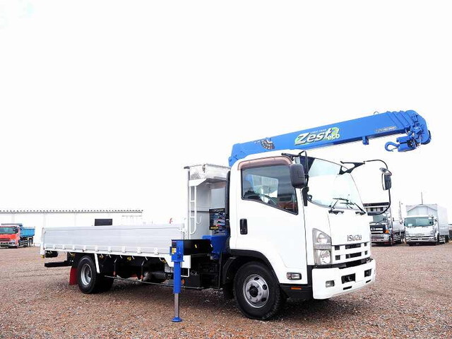 ISUZU Forward Truck (With 4 Steps Of Cranes) TKG-FRR90S1 2013 123,893km