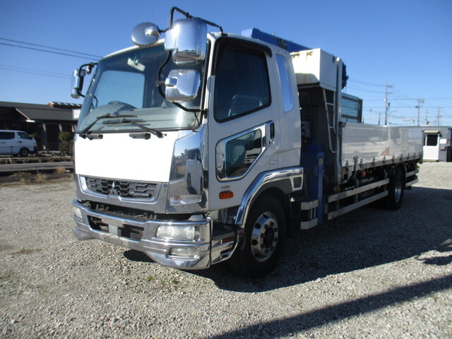 MITSUBISHI FUSO Fighter Truck (With 4 Steps Of Cranes) QKG-FK65FZ 2014 386,000km_1