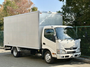 HINO Dutro Aluminum Van TKG-XZC655M 2013 155,000km_1