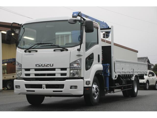 ISUZU Forward Truck (With 4 Steps Of Cranes) TKG-FRR90S1 2013 71,000km