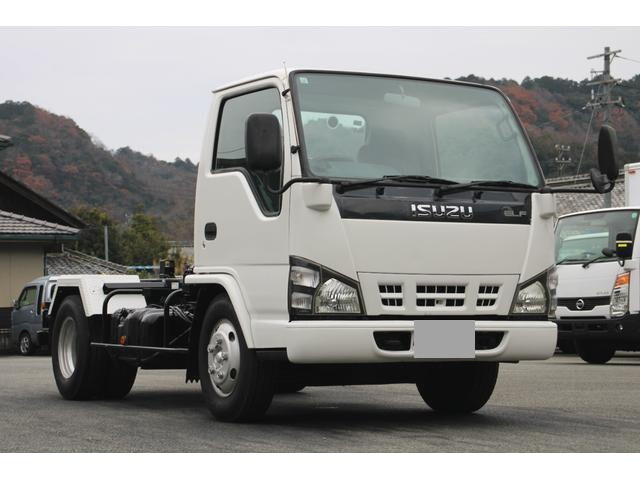 ISUZU Elf Container Carrier Truck PB-NKR81N 2007 56,000km_1