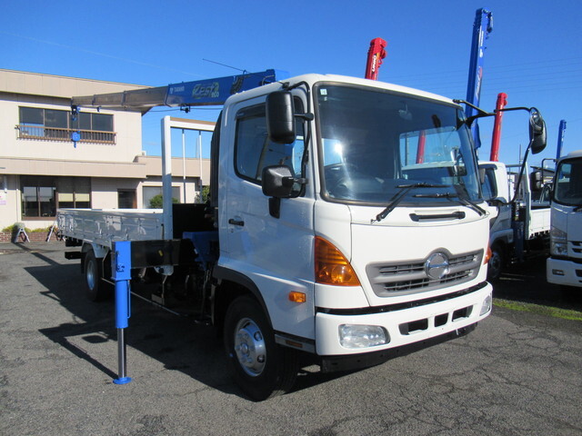 HINO Ranger Truck (With 4 Steps Of Cranes) TKG-FC9JKAP 2014 86,189km
