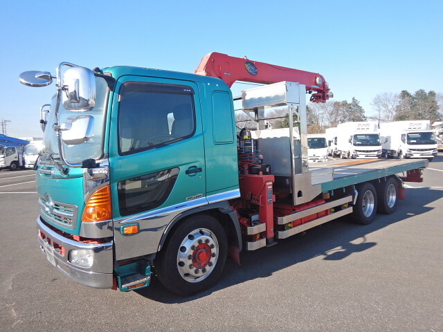 HINO Ranger Truck (With 3 Steps Of Cranes) LDG-GK8JNAA 2014 486,000km