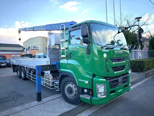 ISUZU Giga Truck (With 4 Steps Of Cranes) QKG-CYZ77B 2016 590,950km