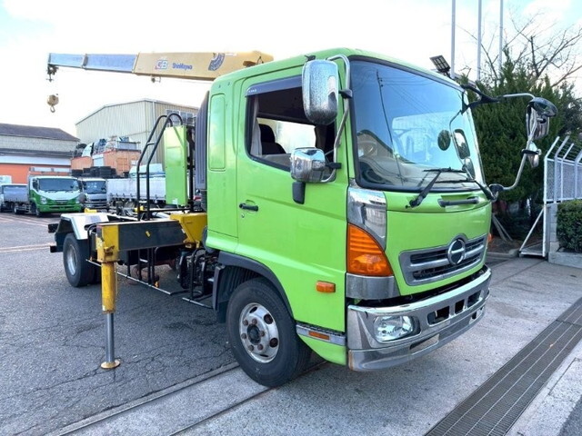 HINO Ranger Container Carrier Truck TKG-FD9JJAA 2016 328,720km
