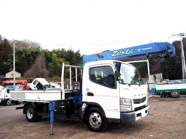 MITSUBISHI FUSO Canter Truck (With 4 Steps Of Cranes) TKG-FEB50 2012 131,289km