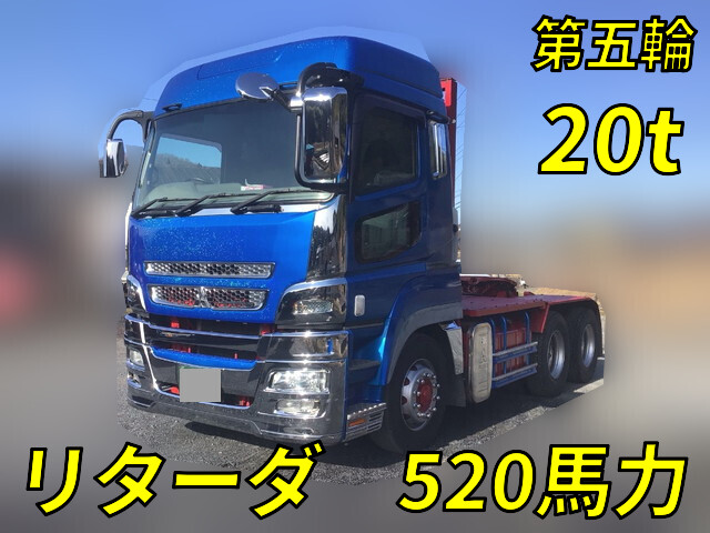 MITSUBISHI FUSO Super Great Trailer Head QKG-FV60VJR 2015 454,034km