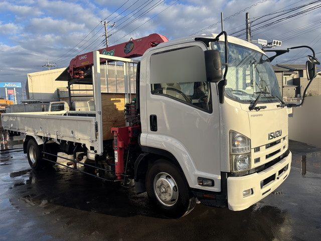 ISUZU Forward Truck (With 4 Steps Of Cranes) TKG-FRR90S1 2014 92,057km