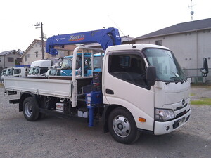 HINO Dutro Truck (With 4 Steps Of Cranes) 2KG-XZU650M 2025 1,283km_1