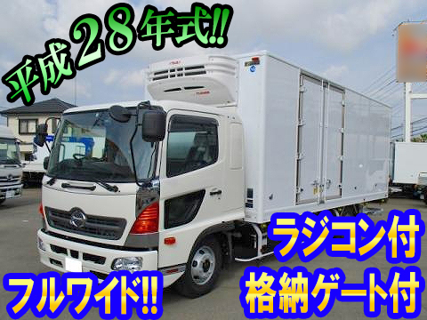 HINO Ranger Refrigerator & Freezer Truck TKG-FD7JLAG 2016 1,000km